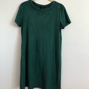 Forever 21 Velvet Green dress